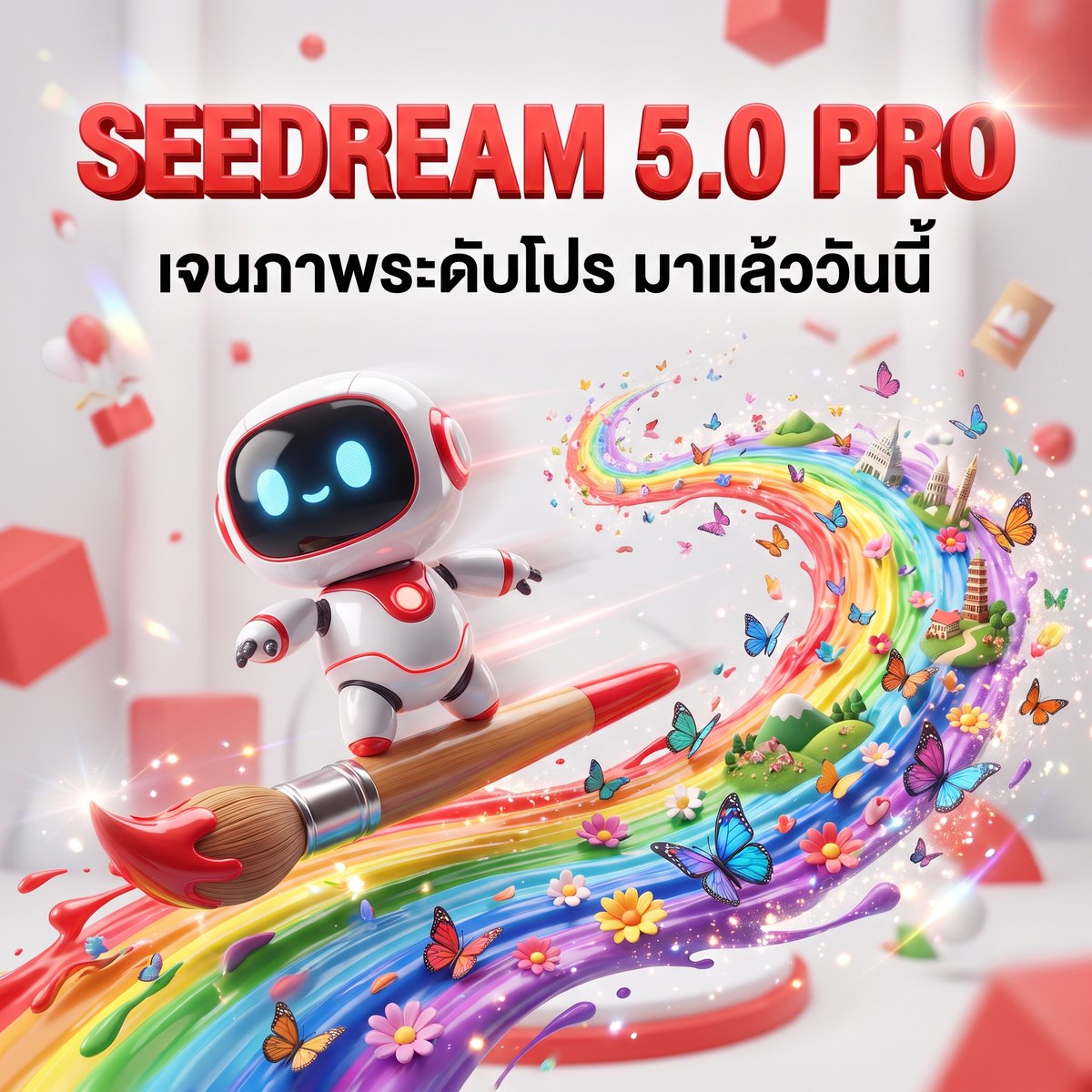 Nano Banana Pro — เซิร์ฟบนพู่กัน