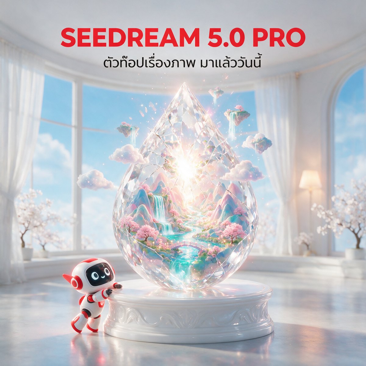 Seedream 5.0 Pro — เมล็ดคริสตัล