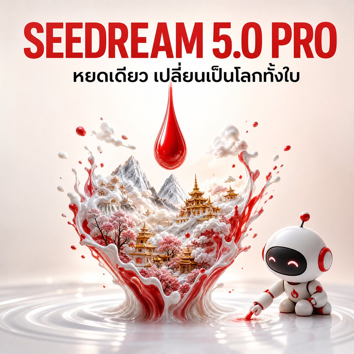 GPT-Image-2 — หยดสีแดง